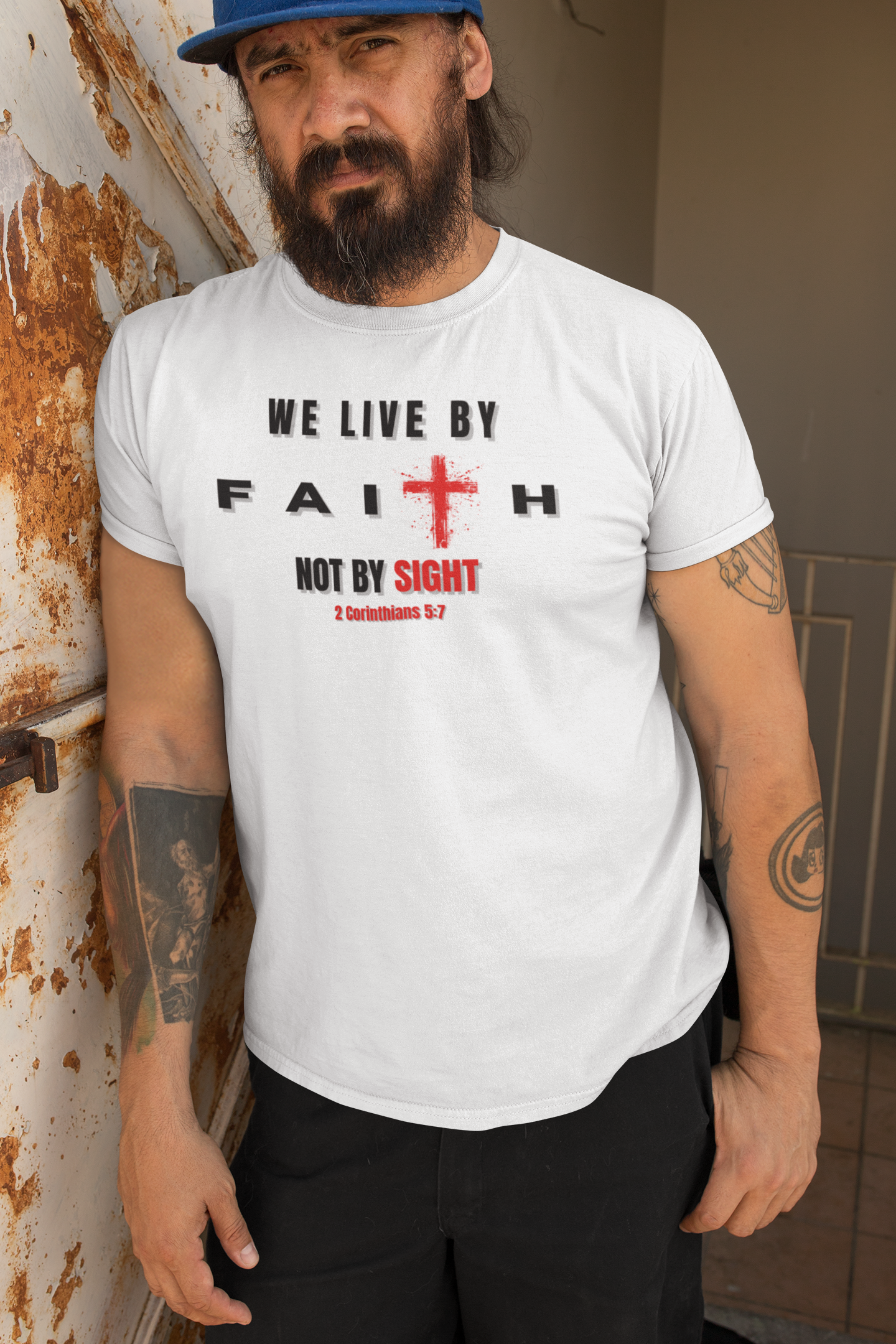 We Live by Faith and Not by Sight Tshirt
